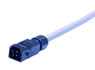 HARTING - Han1A CA 3+PE+Shld +latch m/- PVC 10m