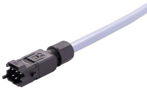 HARTING - Han1A CA 5+PE +latch m/- PVC 10m