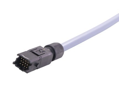 HARTING - Han1A CA 12 Pole -lever m/- PVC 10m
