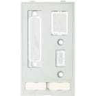 HARTING - Blindpl. bearb. USB,RJ45,DSub25 (ausbr)