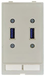 HARTING - Dateneinsatz (2x USB)