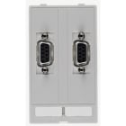 HARTING - Dateneinsatz (2x SUB-D9, f-m)