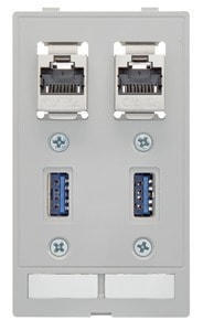 HARTING - Han-Port-2xRJ45/2xUSB