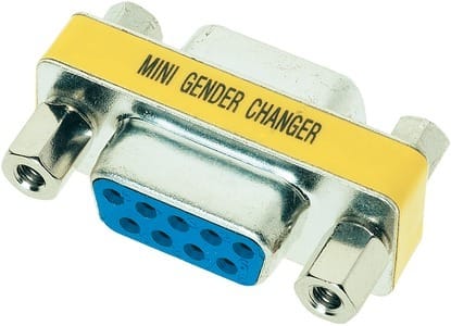HARTING - Gender Changer SUB-D9, f-m