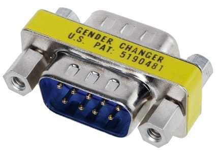 HARTING - Gender Changer SUB-D9, m-m