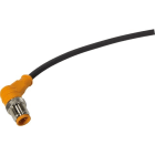 HARTING - M12 Sti 120° A-cod. IO 12h bk 1,0m