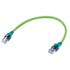 HARTING - RJ45 Patchkabel Kat.6A 1:1 PUR ölbeständig LSOH grün 15m