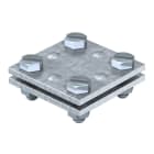 ERDUNGSMATERIAL - Kreuzklemme 70X70X4 Fl/Fl