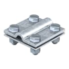 ERDUNGSMATERIAL - Kreuzklemme 70X70X4 Fl/Rd