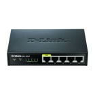 D-LINK - 5-Port Desktop Fast Ethernet PoE+ Switch