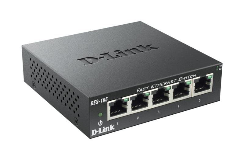 D-LINK - 5-Port Layer2 Fast Ethernet Switch