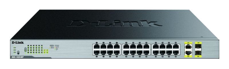 D-LINK - 26-Port Layer2 PoE+ Gigabit Switch