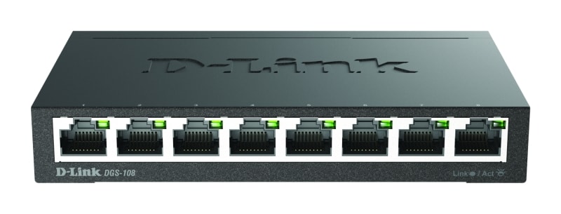 D-LINK - 8-Port Layer2 Gigabit Switch