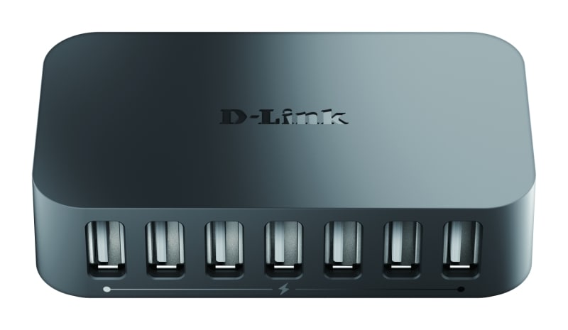 D-LINK - 7-Port USB 2.0 Hub