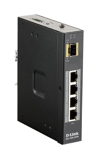 D-LINK - 5-Port Unmanaged Layer2 Gigabit PoE Industrial Switch