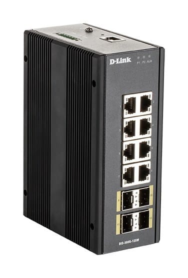 D-LINK - 12 Port Layer2 Managed Gigabit Industrial Switch