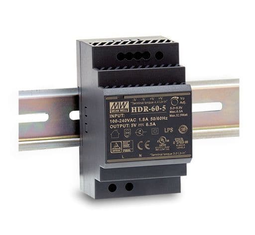 D-LINK - 60W externes DIN Rail Industrial Netzteil