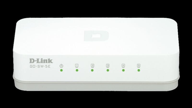 D-LINK - 5-Port Easy Desktop Switch