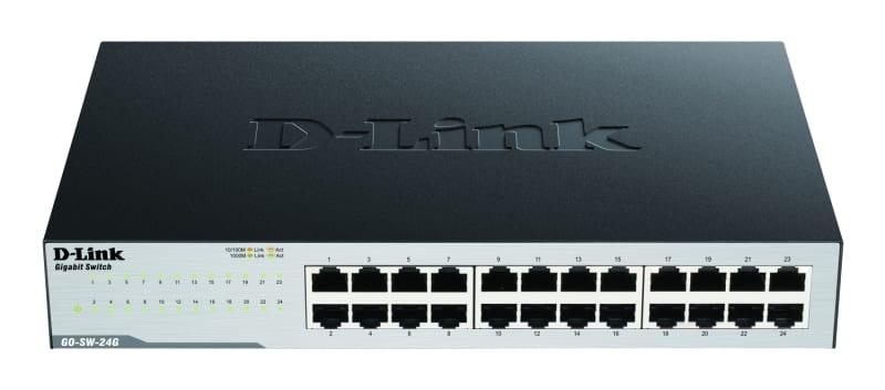 D-LINK - 24-Port Gigabit Easy Desktop Switch
