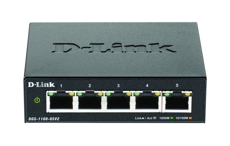 D-LINK - 5-Port Layer2 Gigabit Smart Switch