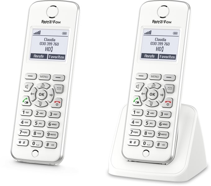 AVM - DECT Schnurlostelefon Monochromdisplay 15h Gesprächszeit