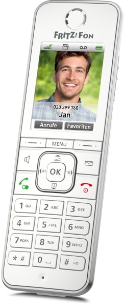 AVM - DECT Schnurlostelefon Farbdisplay 16 Stunden Gesprächszeit