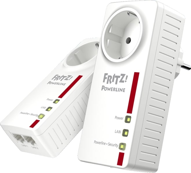 AVM - Powerline Adapter Set 1200MBit - 2xRJ45 10/100/1000MBit