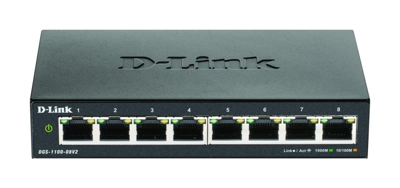 D-LINK - 8-Port Layer2 Smart Gigabit Switch