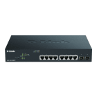D-LINK - 10-Port Layer2 PoE+ Gigabit Smart Switch