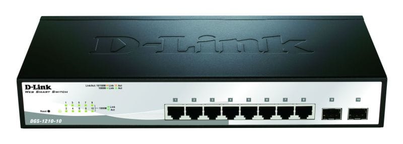 D-LINK - 10-Port Layer2 Smart Managed Gigabit Switch
