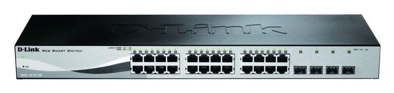 D-LINK - 28-Port Layer2 Smart Managed Gigabit Switch