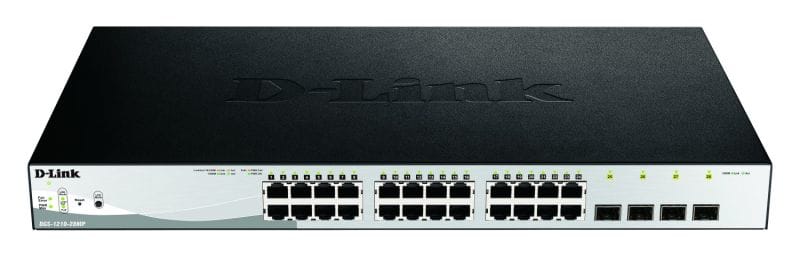 D-LINK - 28-Port Layer2 PoE+ Gigabit Smart Managed Switch