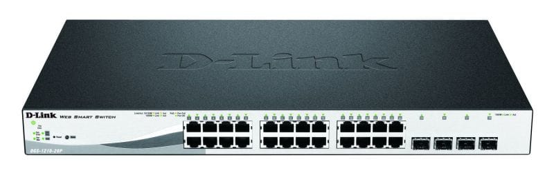 D-LINK - 28-Port Layer2 PoE Gigabit Smart Managed Switch