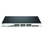 D-LINK - 28-Port Layer2 PoE Gigabit Smart Managed Switch