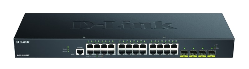 D-LINK - 28-Port Smart Managed Gigabit Switch 4x 10G