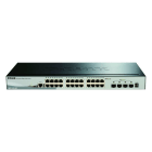 D-LINK - 28-Port Smart Managed Gigabit Stack Switch 4x 10G