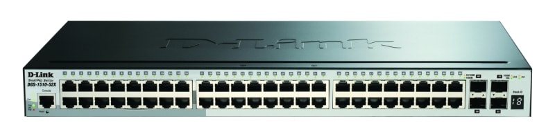 D-LINK - 52-Port Smart Managed Gigabit Stack Switch 4x 10G