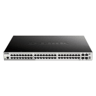 D-LINK - 52-Port Smart Managed PoE+ Gigabit Stack Switch 4x 10G