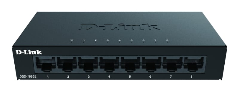 D-LINK - 8-Port Layer2 Gigabit Light Switch ohne IGMP