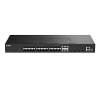 D-LINK - 28-Port Smart Managed Gigabit Stack Switch 4x 10G