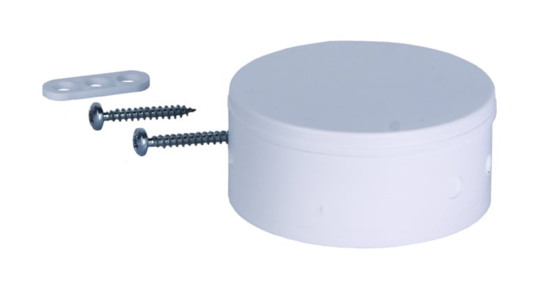 E-TERM - LDV 80 weiss Decken-Verteilerdose