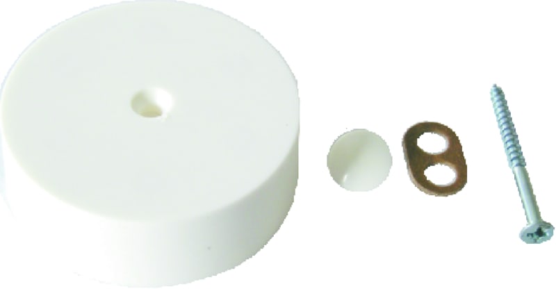 E-TERM - LDV 70 schwarz Decken-Verteilerdose