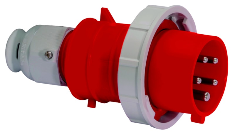 BALS - CEE-Stecker 5P 32A 6h gerade 400V IP67