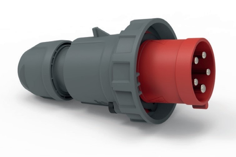 BALS - CEE-Stecker 5P 63A 6h gerade 400V IP67