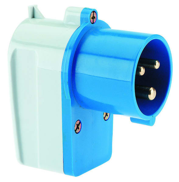 BALS - CEE-Winkelstecker 3P 16A 6h schräg 230V IP44