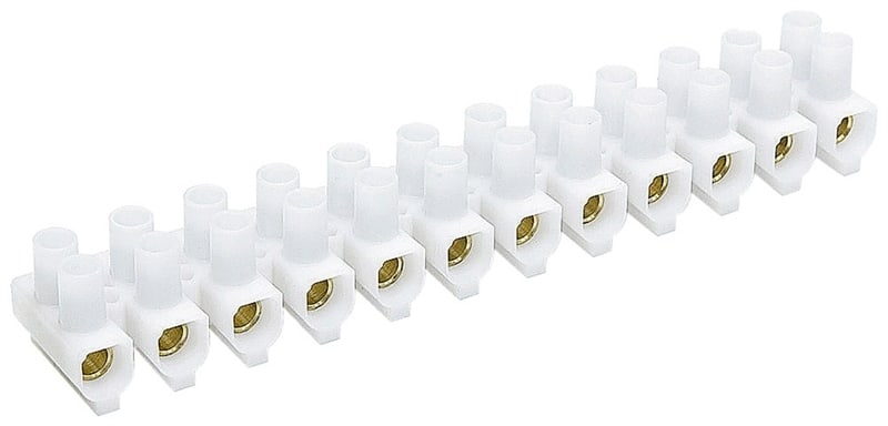 ELECTRO TERMINAL - Elastik Klemmleiste 12tlg.,GR4,25qmm
