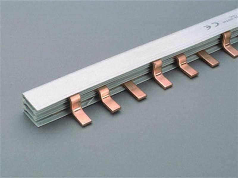 WÖHNER - Kammschiene 3pol isoliert 35mm², Stift
