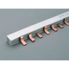 WÖHNER - Kammschiene 3pol isoliert 35mm², Stift