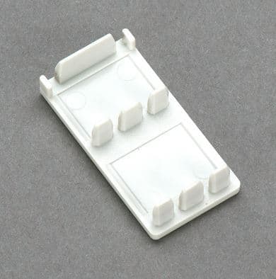 WÖHNER - Endkappe für isol. Kammschiene 3p 35mm²