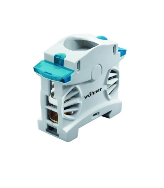 WÖHNER - NEOZED-Einbau-Sicherungssockel D02 E18 63A 400V 1p